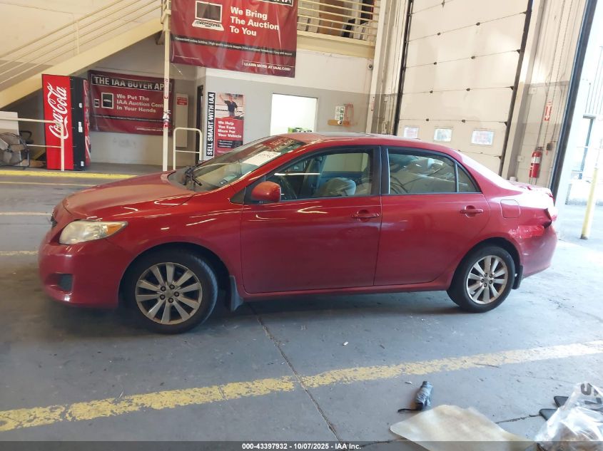 2009 Toyota Corolla Xle VIN: 1NXBU40E79Z071505 Lot: 43397932