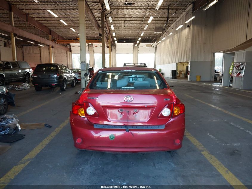 2009 Toyota Corolla Xle VIN: 1NXBU40E79Z071505 Lot: 43397932