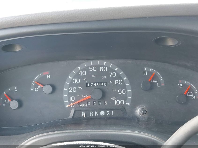 2001 Ford E-250 Commercial VIN: 1FTNE24291HB47791 Lot: 43397939