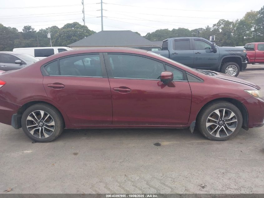 2015 Honda Civic Ex VIN: 19XFB2F88FE008926 Lot: 43397955