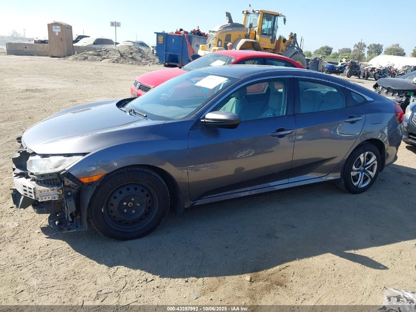 2018 Honda Civic Lx VIN: 2HGFC2F5XJH508040 Lot: 43397992