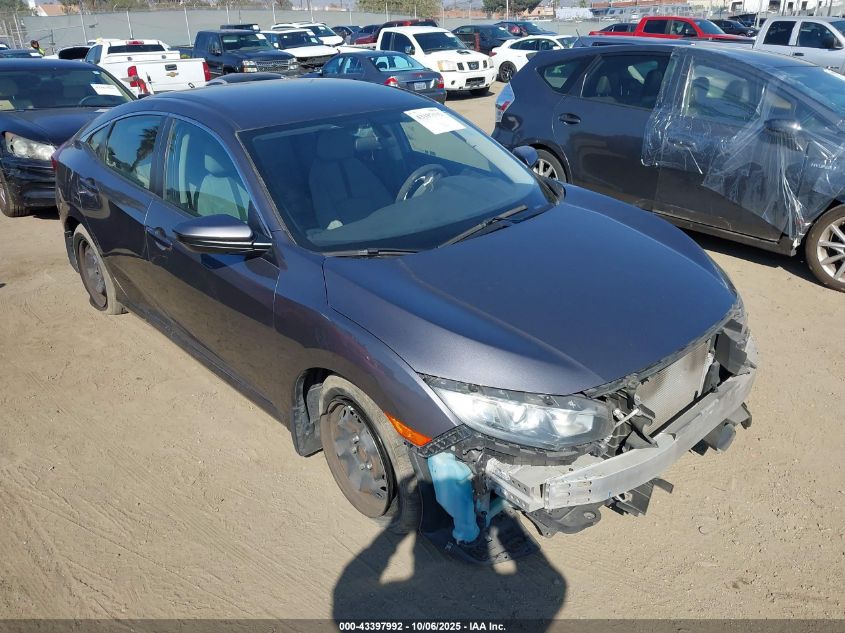 2018 Honda Civic Lx VIN: 2HGFC2F5XJH508040 Lot: 43397992