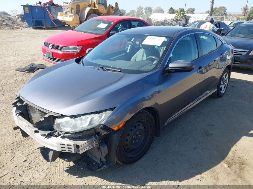 2018 Honda Civic Lx VIN: 2HGFC2F5XJH508040 Lot: 43397992