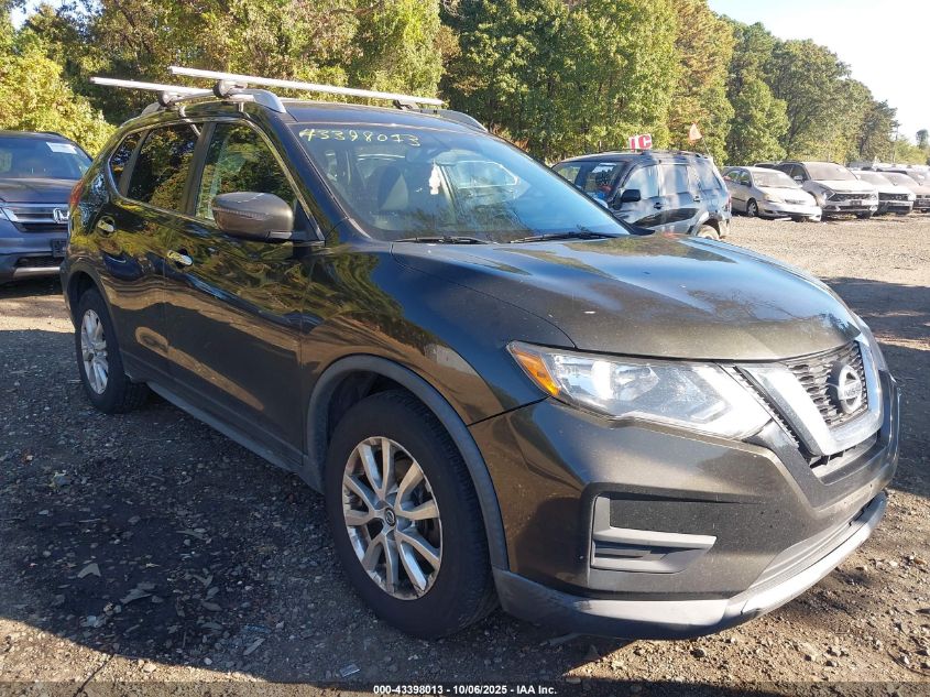 2017 Nissan Rogue Sv VIN: KNMAT2MT6HP501649 Lot: 43398013