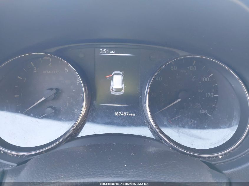 2017 Nissan Rogue Sv VIN: KNMAT2MT6HP501649 Lot: 43398013