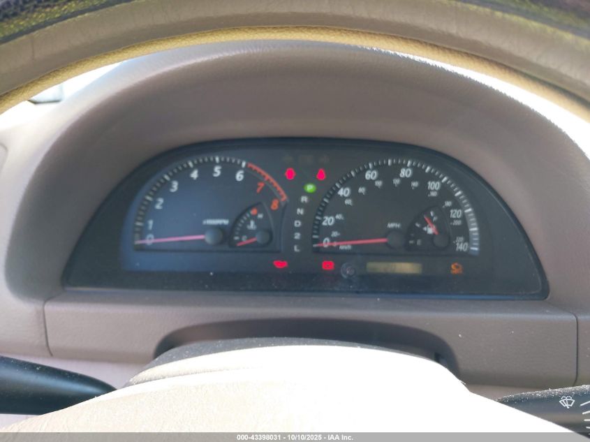 2003 Toyota Camry Le VIN: JTDBE32KX30167528 Lot: 43398031