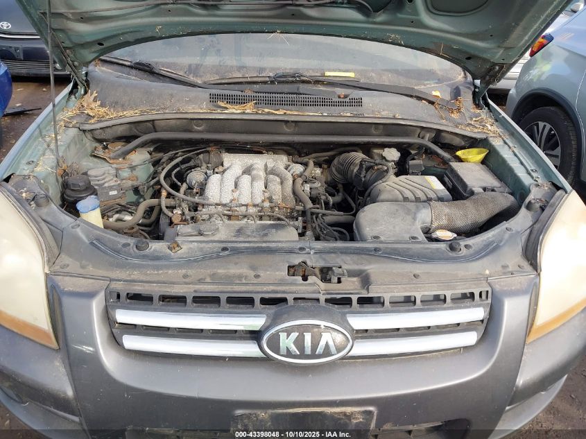 2006 Kia Sportage Ex V6/Lx V6 VIN: KNDJE723767242449 Lot: 43398048