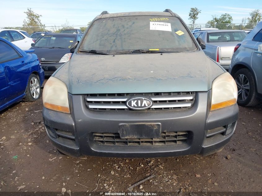 2006 Kia Sportage Ex V6/Lx V6 VIN: KNDJE723767242449 Lot: 43398048