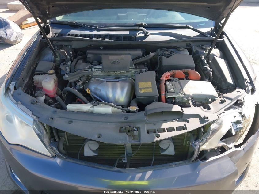 2012 Toyota Camry Hybrid Xle VIN: 4T1BD1FK4CU017565 Lot: 43398053