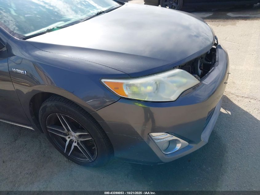 2012 Toyota Camry Hybrid Xle VIN: 4T1BD1FK4CU017565 Lot: 43398053
