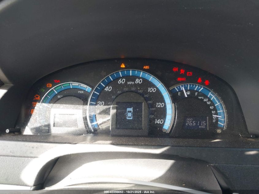 2012 Toyota Camry Hybrid Xle VIN: 4T1BD1FK4CU017565 Lot: 43398053