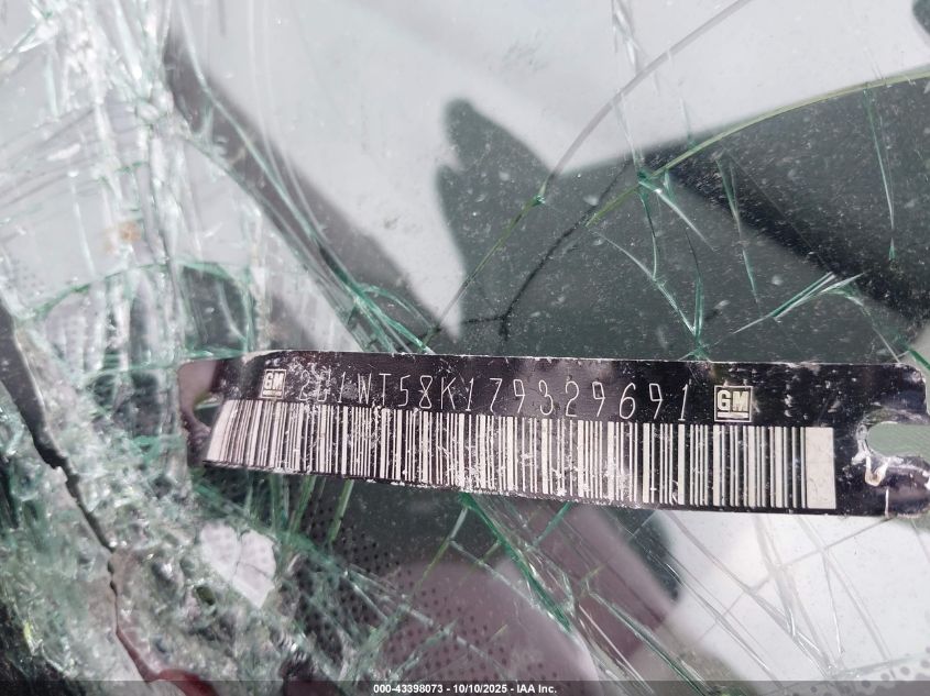 2007 Chevrolet Impala Lt VIN: 2G1WT58K179329691 Lot: 43398073