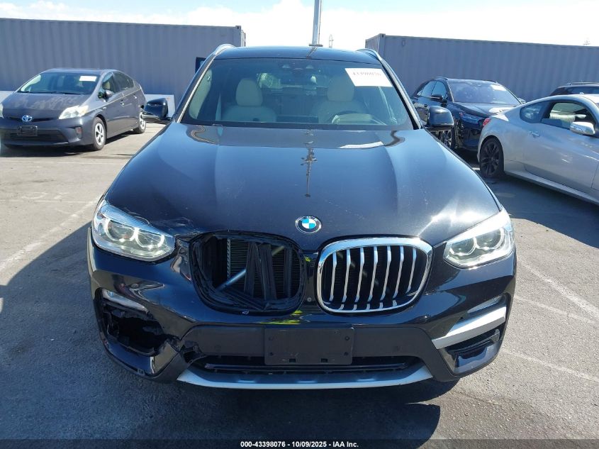 2019 BMW X3 Sdrive30I VIN: 5UXTR7C53KLE96935 Lot: 43398076