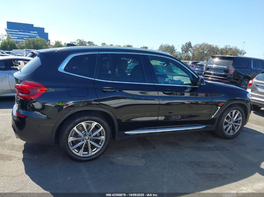 2019 BMW X3 Sdrive30I VIN: 5UXTR7C53KLE96935 Lot: 43398076