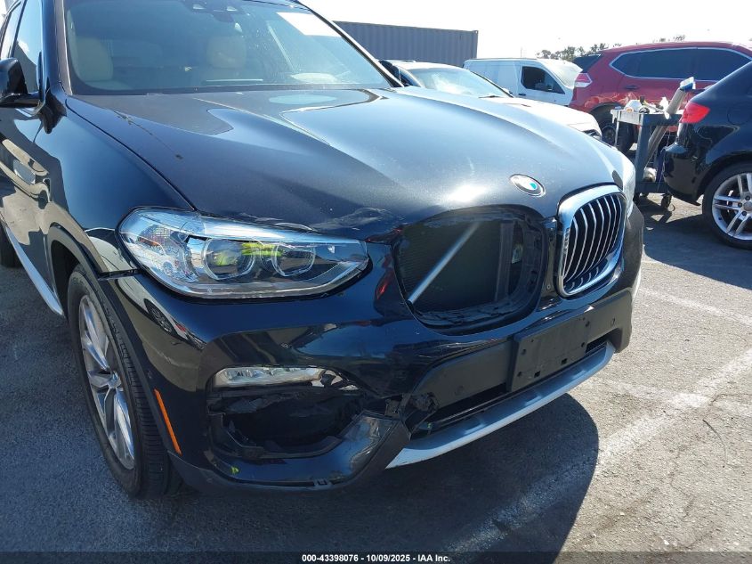 2019 BMW X3 Sdrive30I VIN: 5UXTR7C53KLE96935 Lot: 43398076
