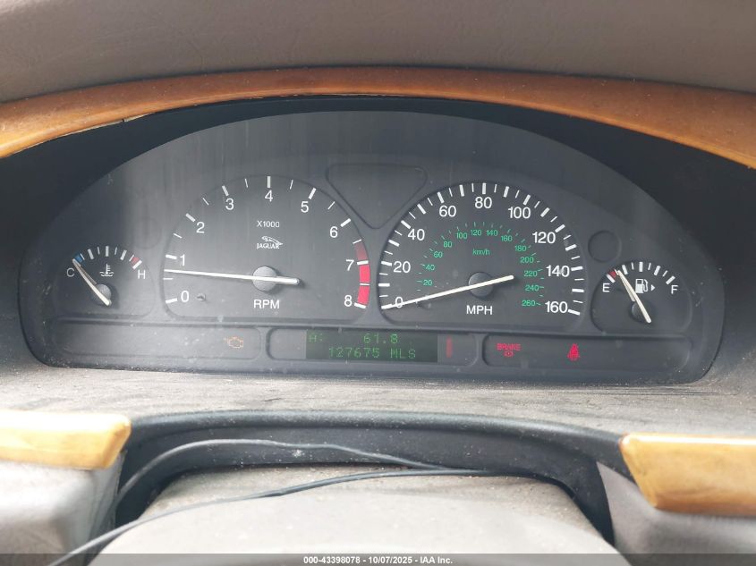2000 Jaguar S-Type 4.0L V8 VIN: SAJDA01D7YGL47782 Lot: 43398078