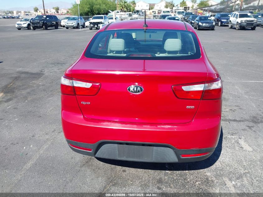 2015 Kia Rio Lx VIN: KNADM4A37F6469773 Lot: 43398098