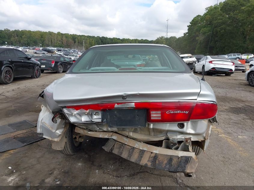 2004 Buick Century VIN: 2G4WS52J441200943 Lot: 43398100