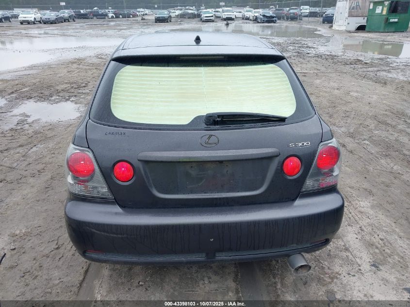 2002 Lexus Is 300 Sport Cross VIN: JTHED192520061849 Lot: 43398103