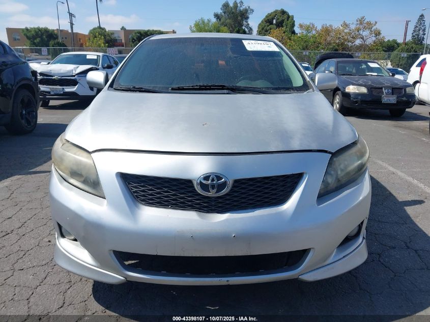 2009 Toyota Corolla S VIN: 2T1BU40E09C099759 Lot: 43398107