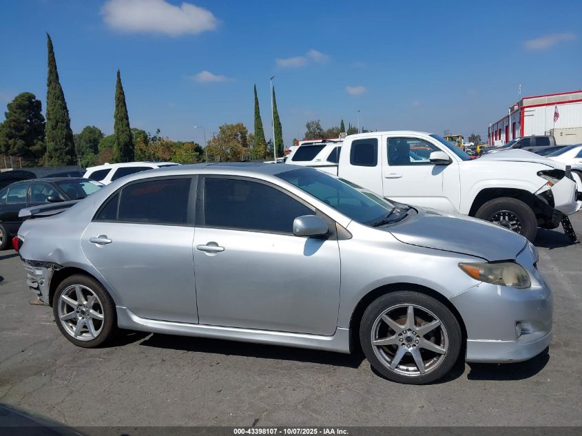 2009 Toyota Corolla S VIN: 2T1BU40E09C099759 Lot: 43398107