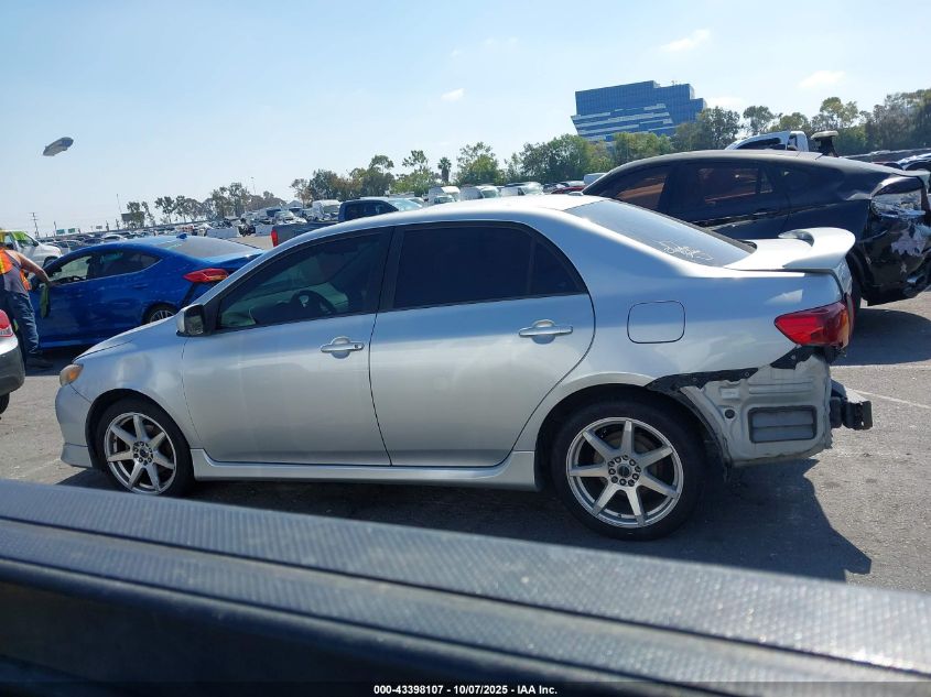 2009 Toyota Corolla S VIN: 2T1BU40E09C099759 Lot: 43398107