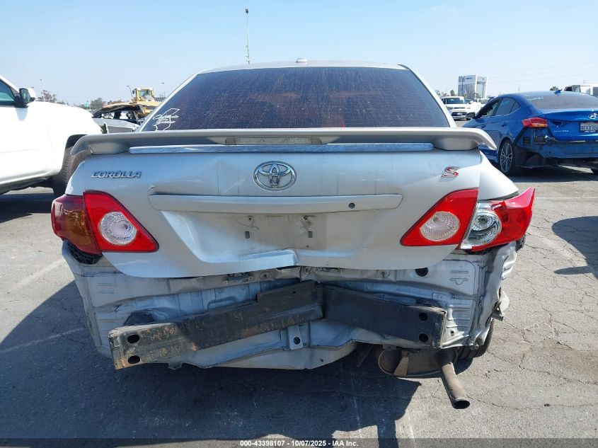 2009 Toyota Corolla S VIN: 2T1BU40E09C099759 Lot: 43398107