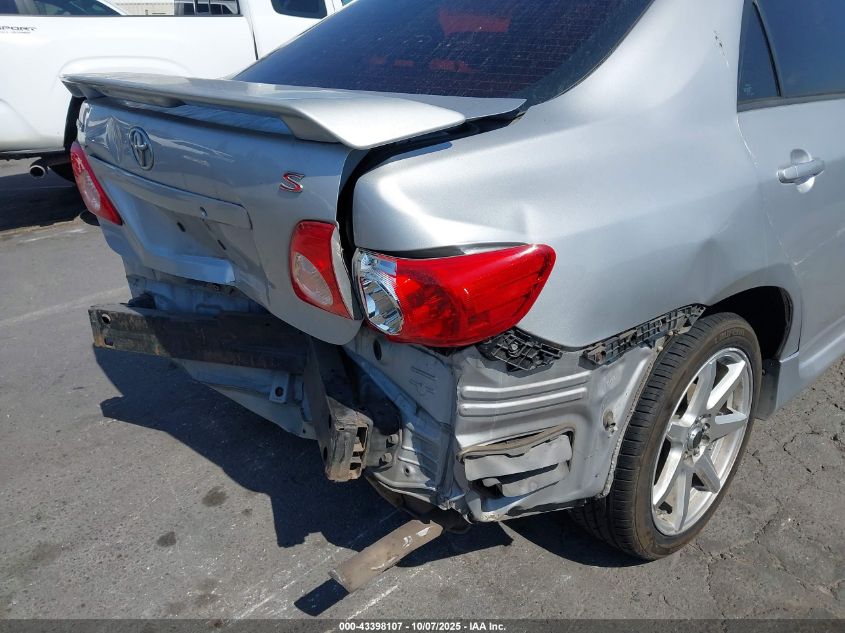 2009 Toyota Corolla S VIN: 2T1BU40E09C099759 Lot: 43398107