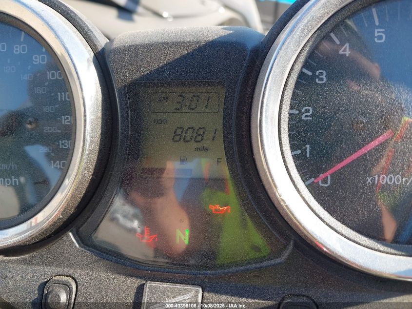 2013 Honda Cb1100 VIN: JH2SC6514DK000198 Lot: 43398108