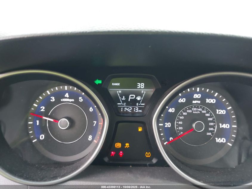 2014 Hyundai Elantra Se VIN: 5NPDH4AE5EH526629 Lot: 43398113