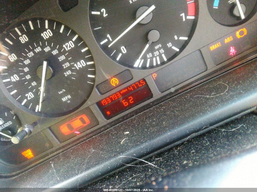 2001 BMW 530Ia VIN: WBADT63481CF04564 Lot: 43398127