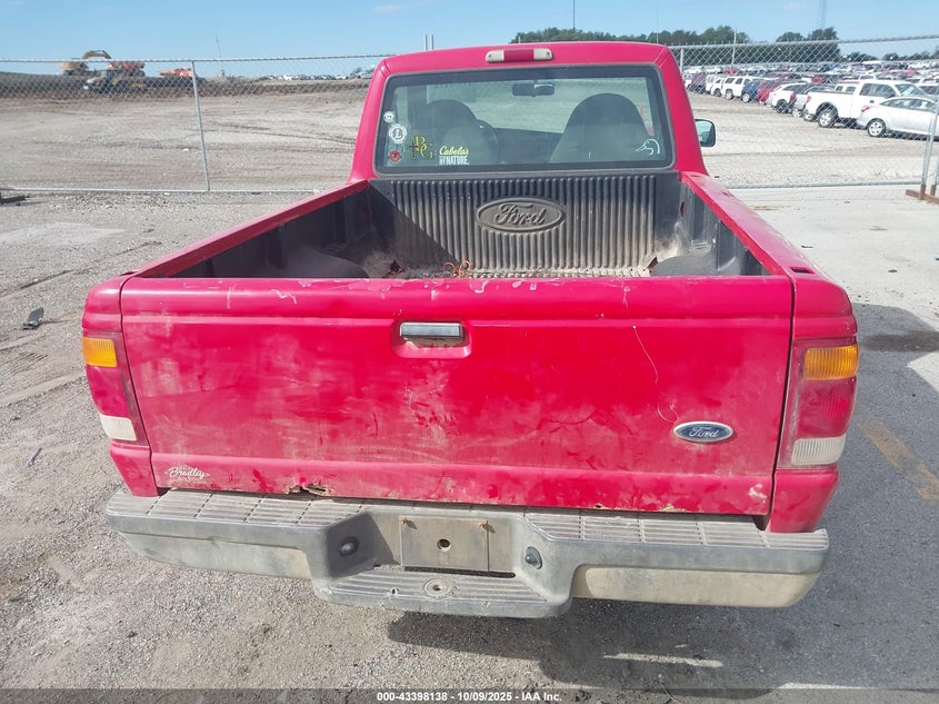 1999 Ford Ranger Xl/Xlt VIN: 1FTYR10CXXPA38331 Lot: 43398138