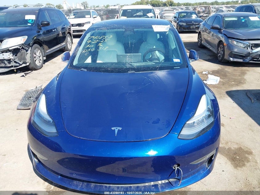 2019 Tesla Model 3 Long Range/Mid Range/Standard Range/Standard Range Plus VIN: 5YJ3E1EA7KF314898 Lot: 43398193