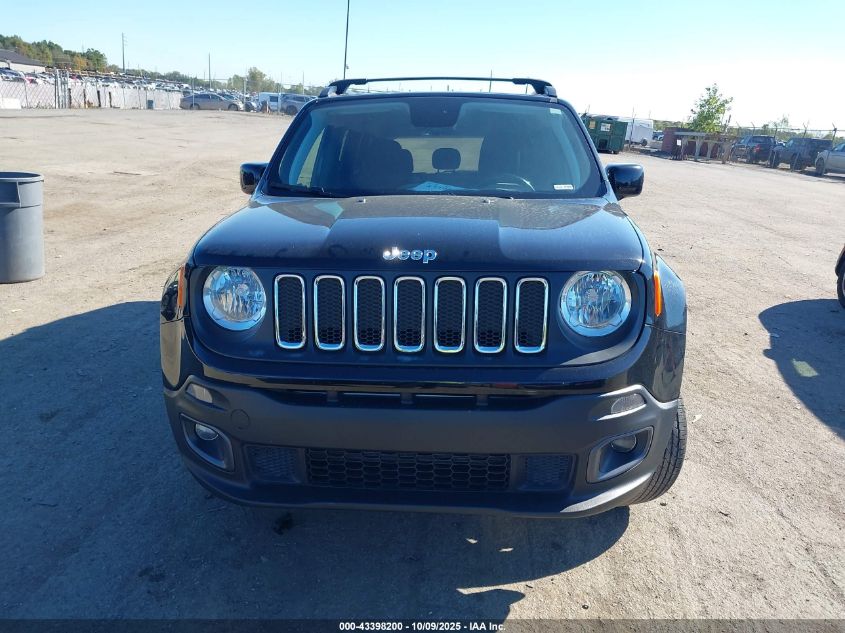 2018 Jeep Renegade Latitude 4X4 VIN: ZACCJBBB4JPG86513 Lot: 43398200