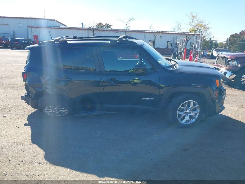 2018 Jeep Renegade Latitude 4X4 VIN: ZACCJBBB4JPG86513 Lot: 43398200