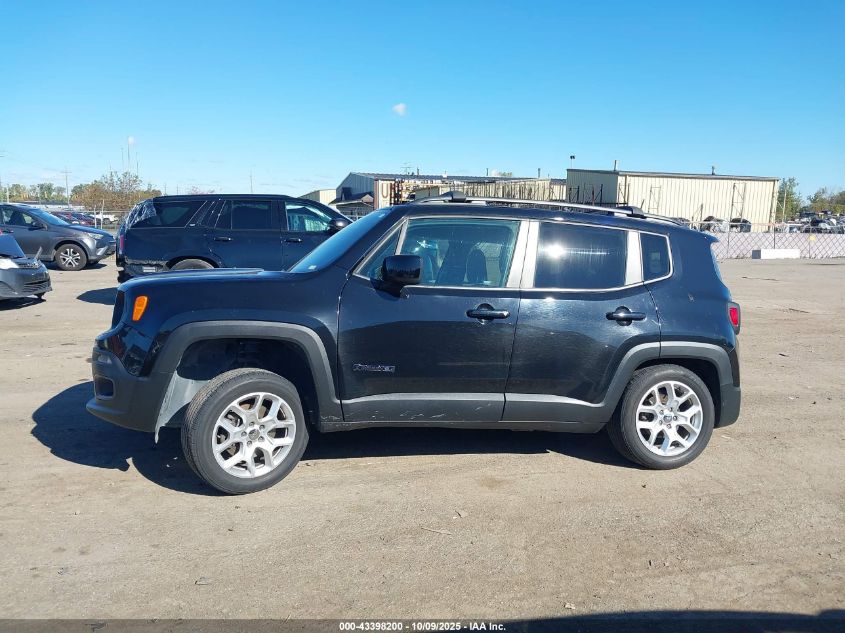 2018 Jeep Renegade Latitude 4X4 VIN: ZACCJBBB4JPG86513 Lot: 43398200