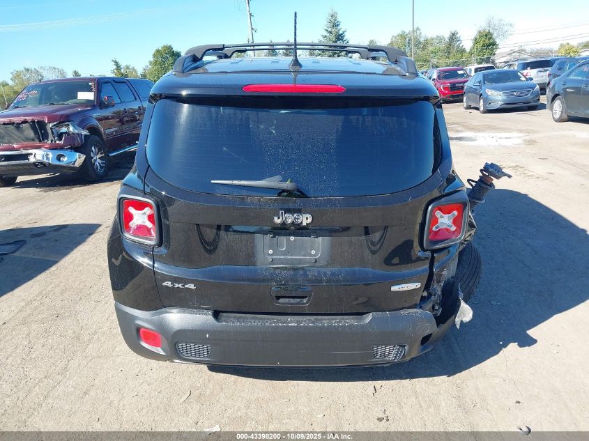 2018 Jeep Renegade Latitude 4X4 VIN: ZACCJBBB4JPG86513 Lot: 43398200