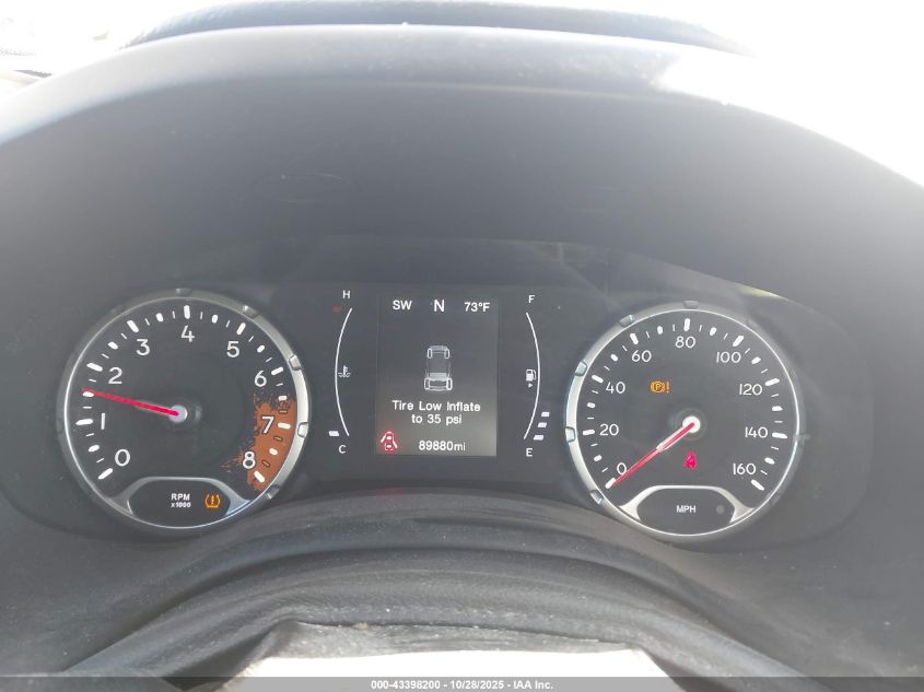 2018 Jeep Renegade Latitude 4X4 VIN: ZACCJBBB4JPG86513 Lot: 43398200