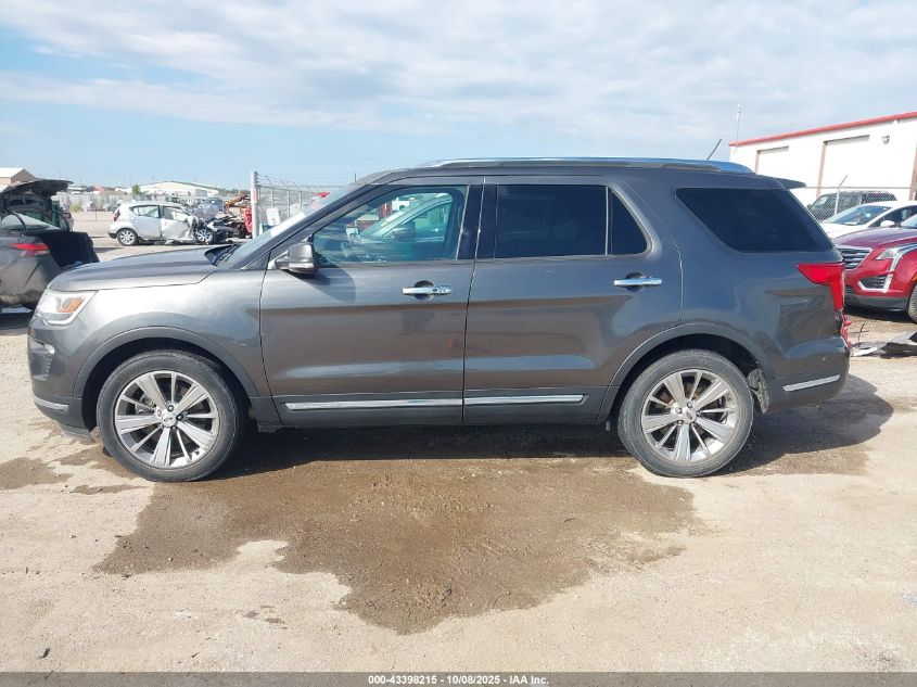 2018 Ford Explorer Limited VIN: 1FM5K7F87JGA70833 Lot: 43398215