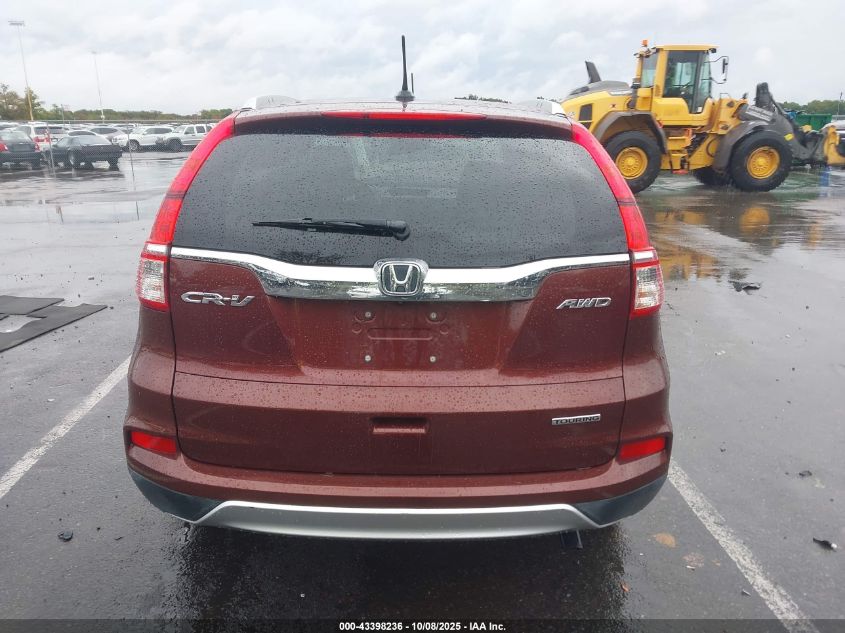 2015 Honda Cr-V Touring VIN: 5J6RM4H96FL120845 Lot: 43398236