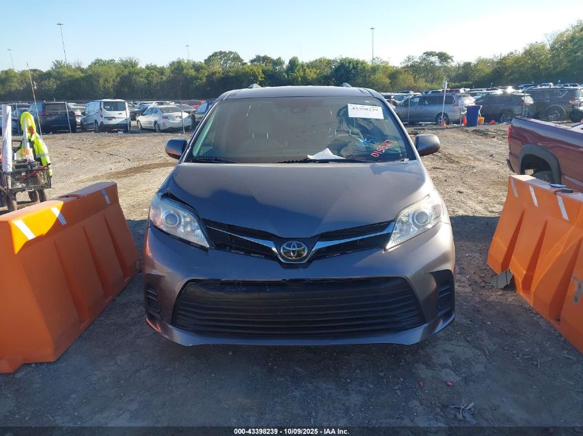 2019 Toyota Sienna Le 8 Passenger VIN: 5TDKZ3DC8KS015527 Lot: 43398239