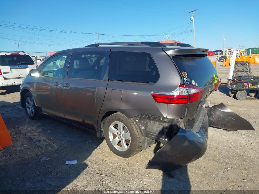 2019 Toyota Sienna Le 8 Passenger VIN: 5TDKZ3DC8KS015527 Lot: 43398239