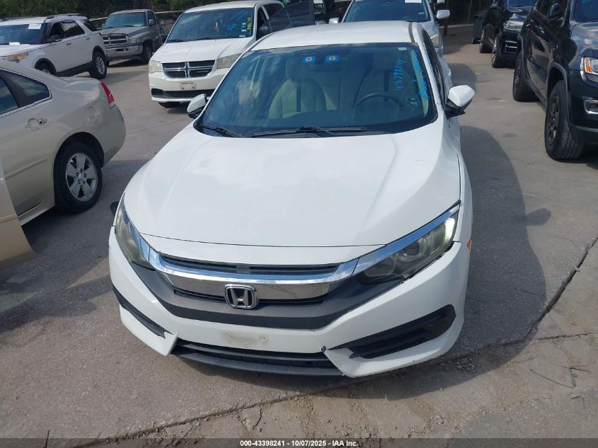 2016 Honda Civic Lx VIN: 19XFC2F57GE070595 Lot: 43398241