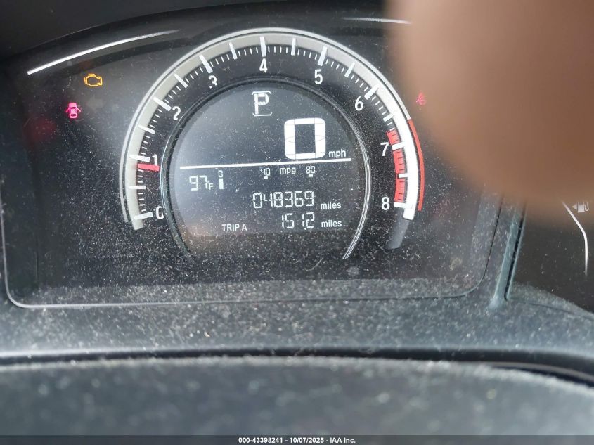 2016 Honda Civic Lx VIN: 19XFC2F57GE070595 Lot: 43398241