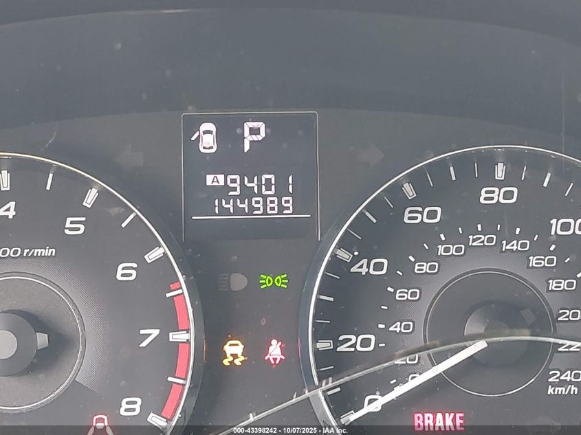 2011 Subaru Outback 2.5I Premium VIN: 4S4BRCCC0B3349257 Lot: 43398242