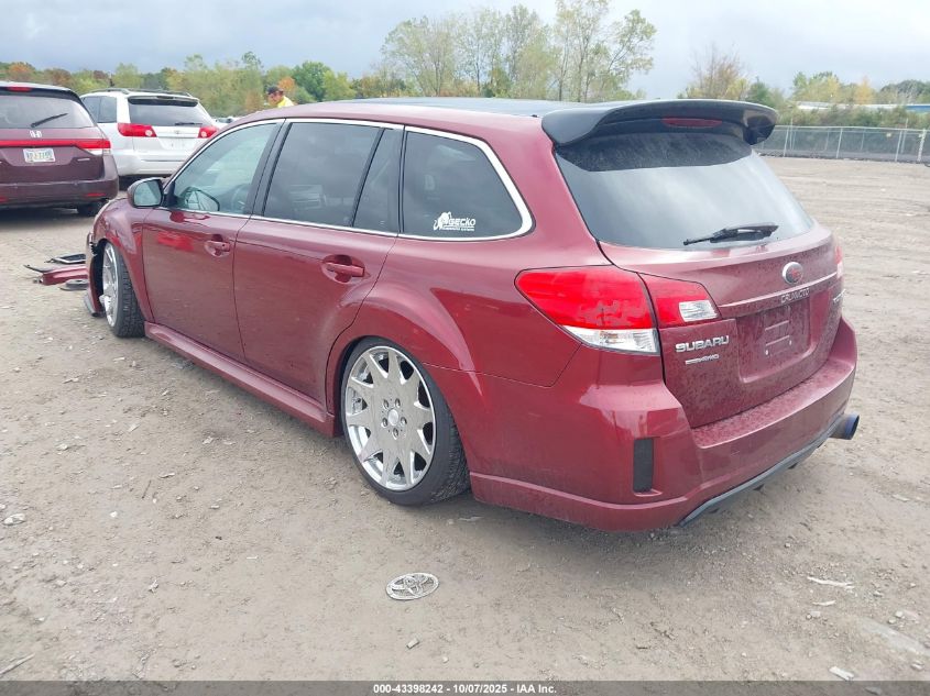 2011 Subaru Outback 2.5I Premium VIN: 4S4BRCCC0B3349257 Lot: 43398242