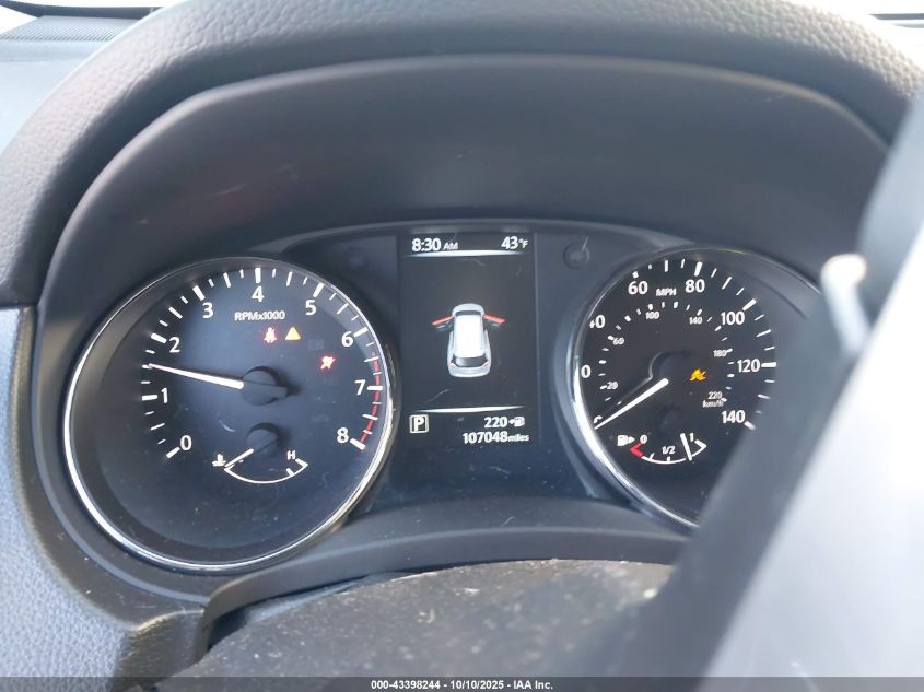 2017 Nissan Rogue Sl VIN: JN8AT2MV2HW021359 Lot: 43398244