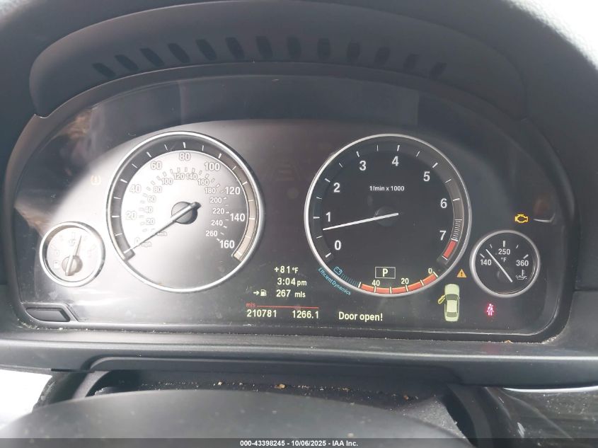 2012 BMW 535I VIN: WBAFR7C54CC816452 Lot: 43398245