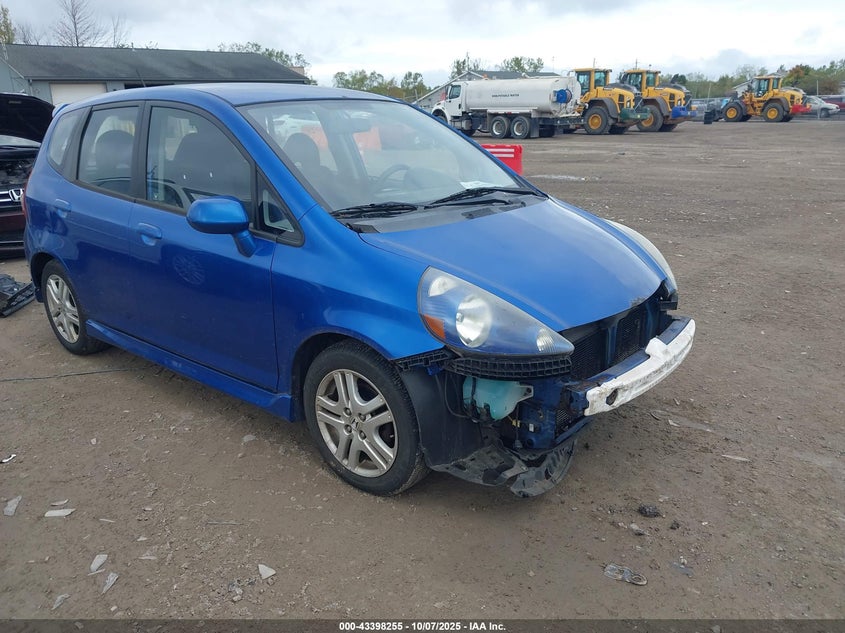 JHMGD38657S068384 2007 Honda Fit Sport auction photo 1