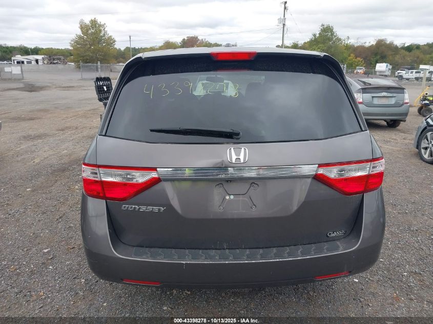 2013 Honda Odyssey Ex-L VIN: 5FNRL5H6XDB079897 Lot: 43398278